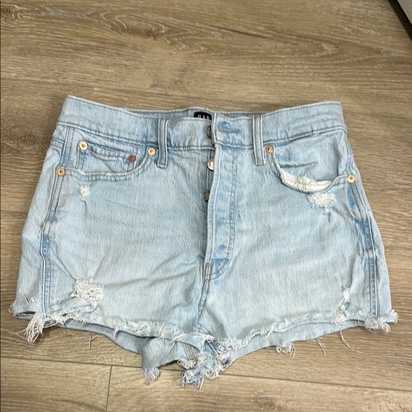GAP Pants - Light Blue Denim Women's Shorts